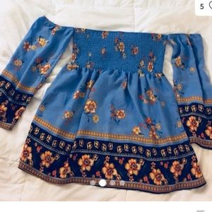 off the shoulder top